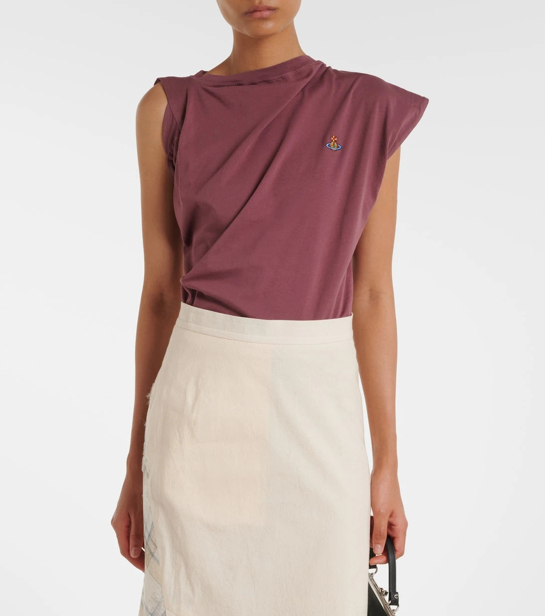 Vivienne Westwood - Hebo asymmetric cotton top