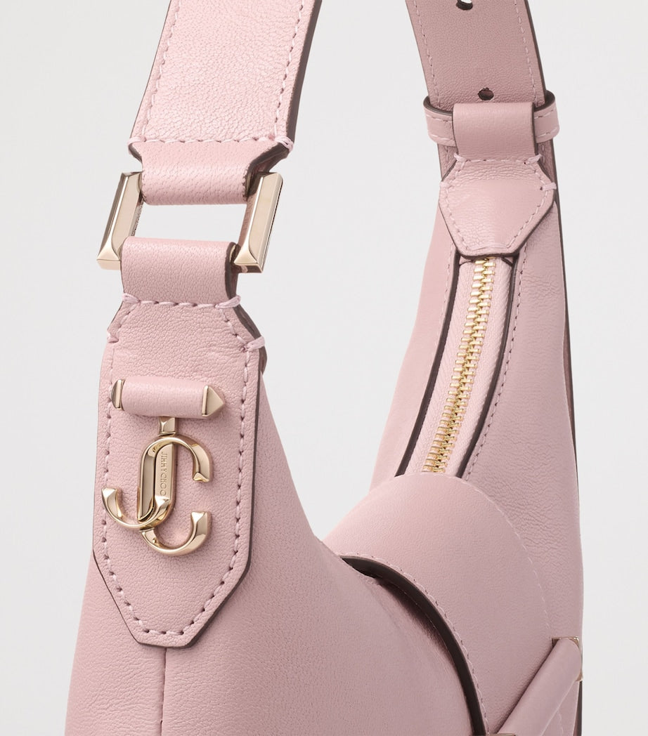 Small Bar Leather Shoulder Bag