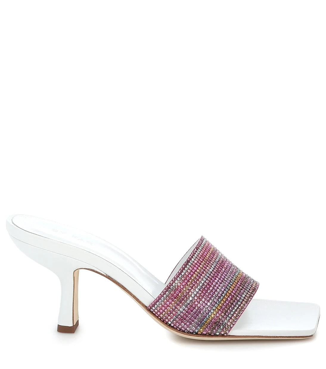 By Far - Dylan embellished leather sandals