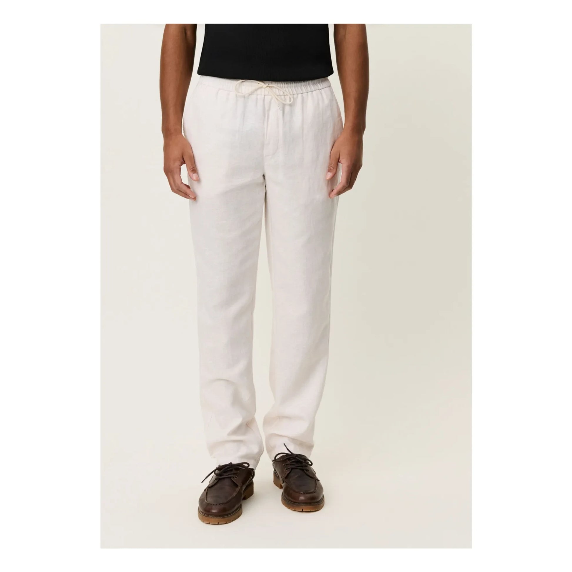 Les Deux - Patrick Linen Pants  | Cream