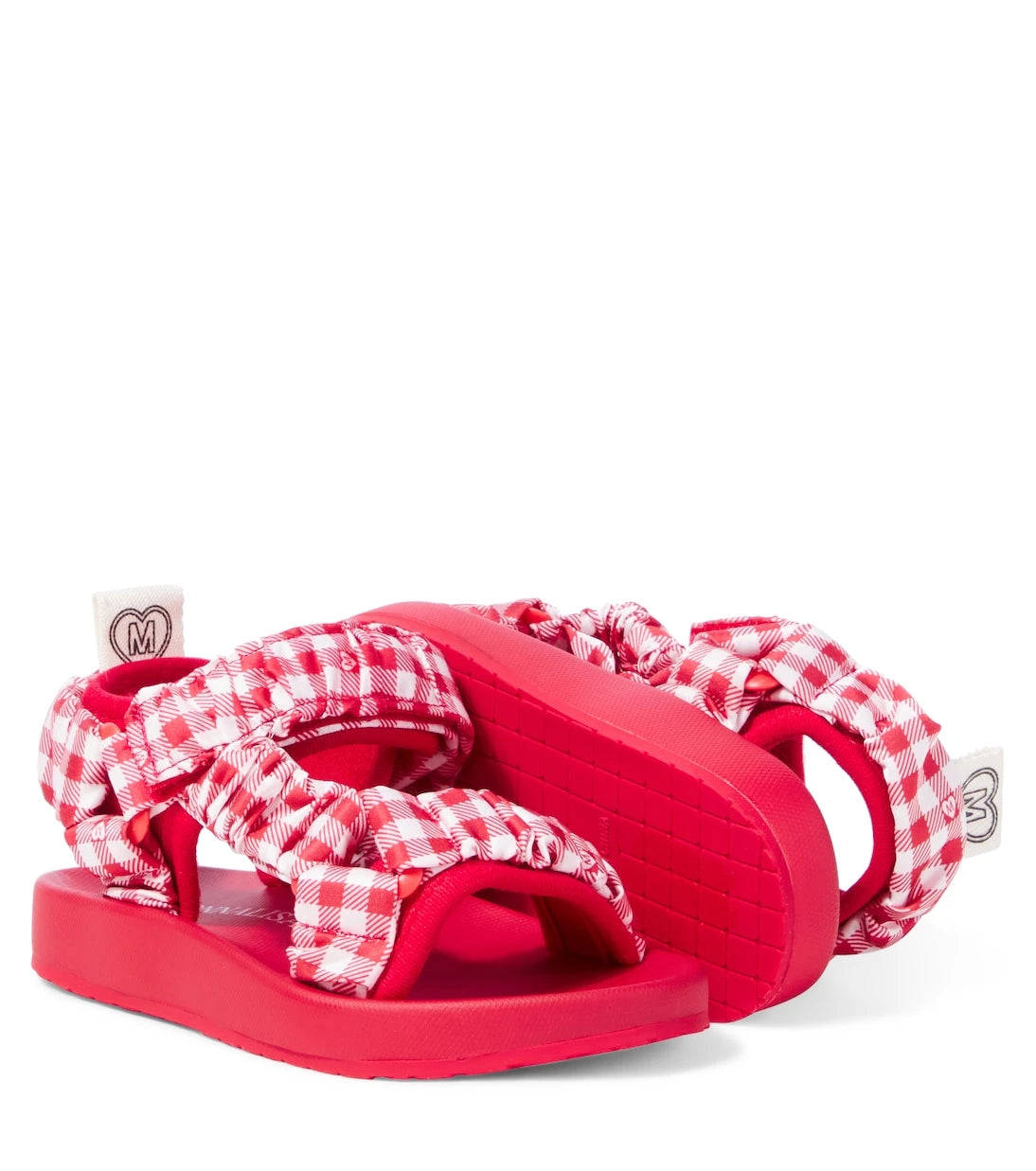 Monnalisa - Gingham sandals