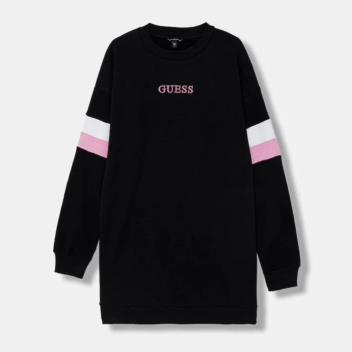 Детска памучна рокля Guess