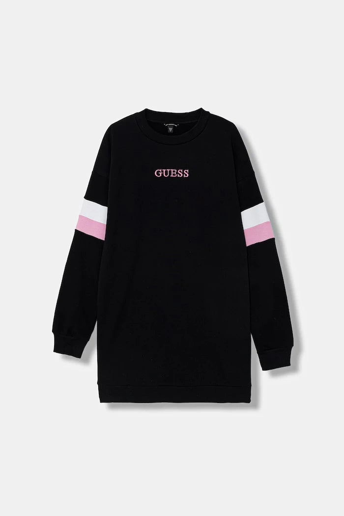 Детска памучна рокля Guess