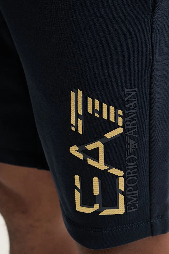 Памучен къс панталон EA7 Emporio Armani