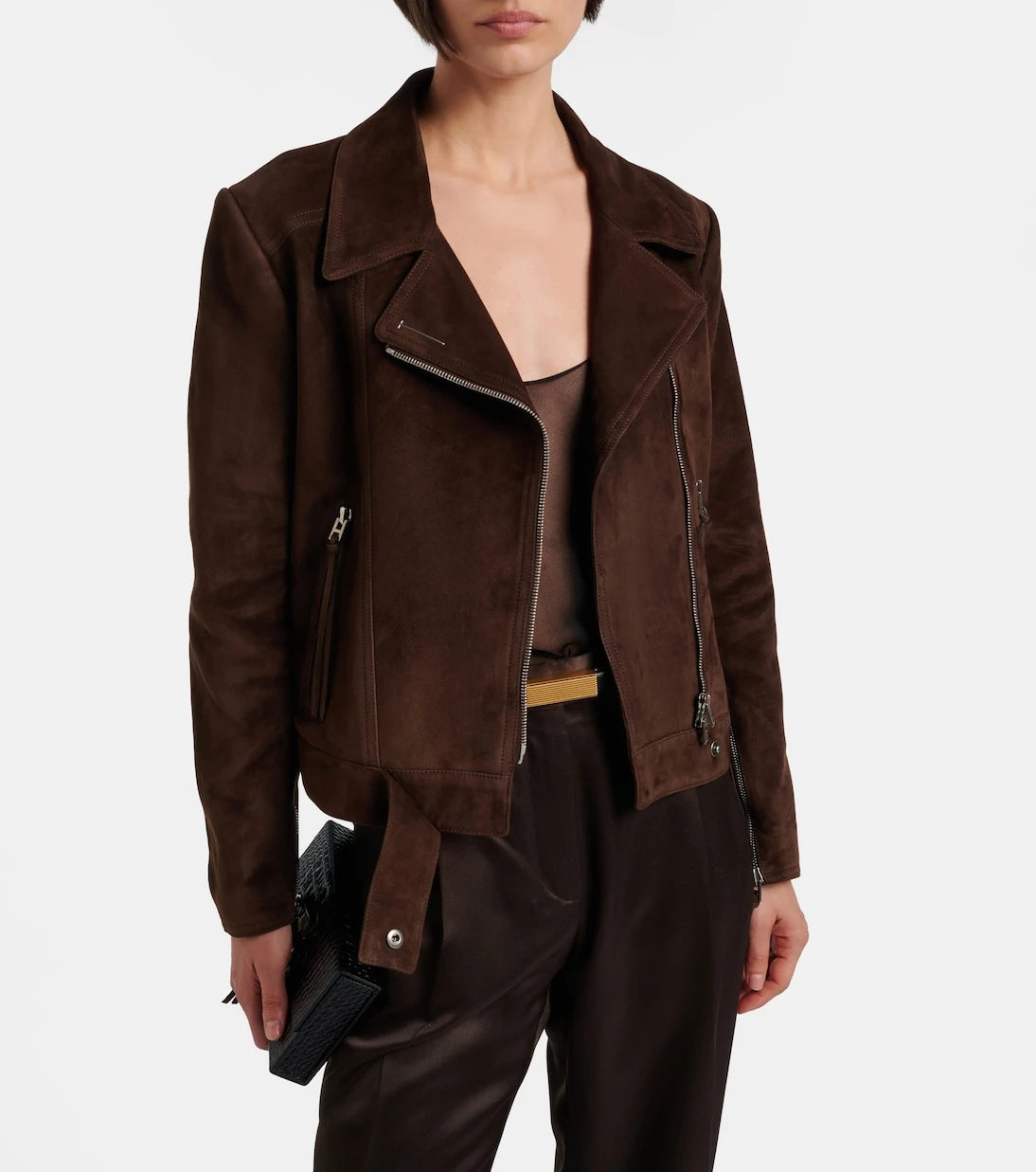 Tom Ford - Suede biker jacket