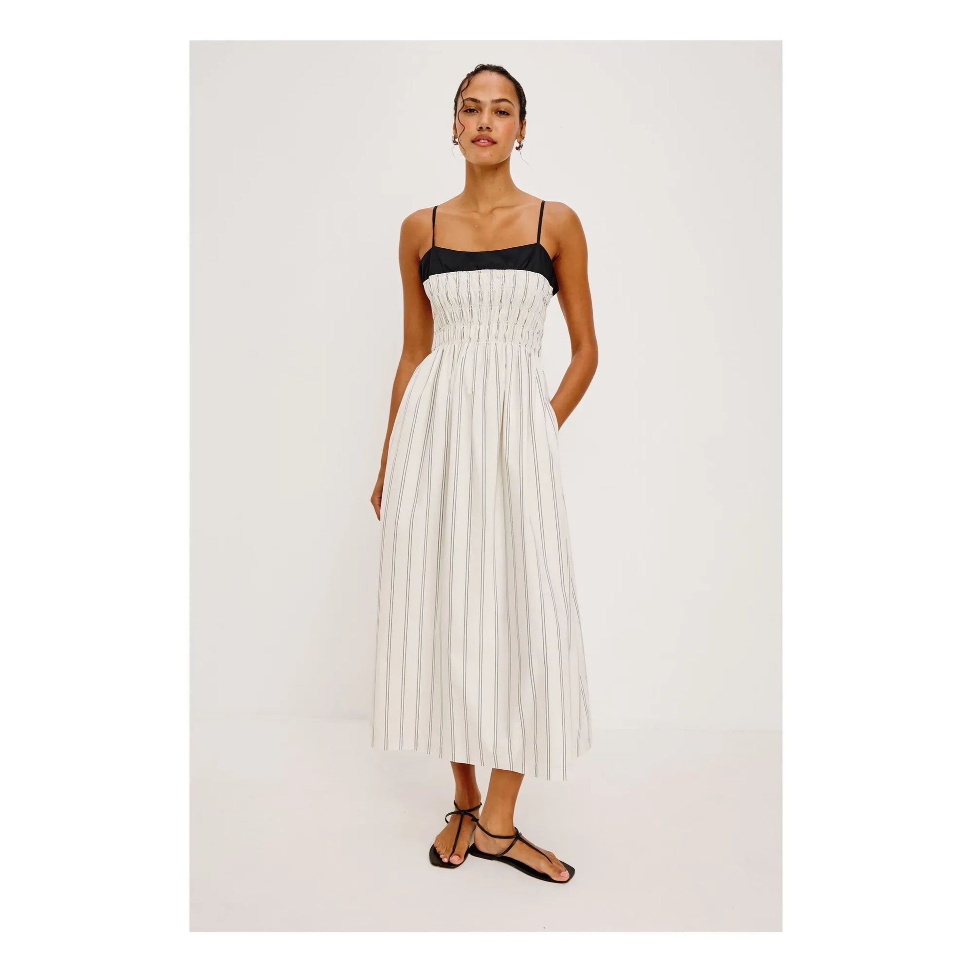 Rails - Primrose Stripes Dress | White