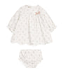 Cotton Floral Semilla Dress and Bloomers Set (1-24 Months)