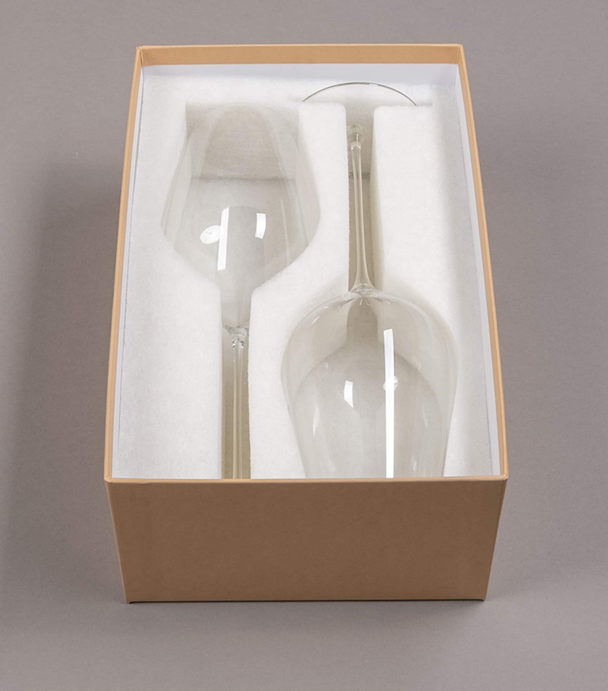 Sydonios Set of 2 Crystal Empreinte Wine Glasses (420ml)