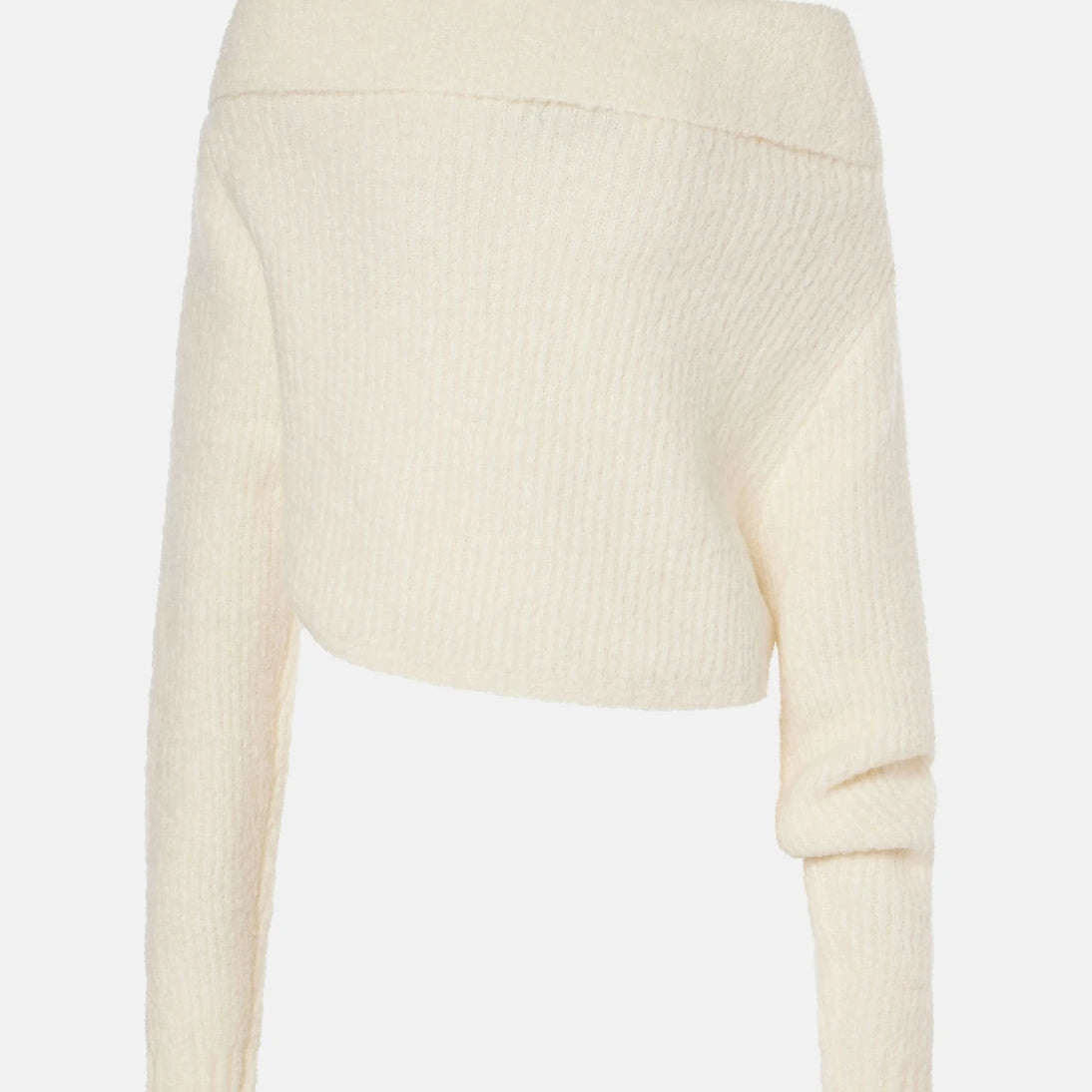 Christopher Esber - Off-shoulder bouclé sweater