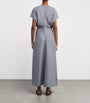 Toteme Blue Slouch-Waist Maxi Dress