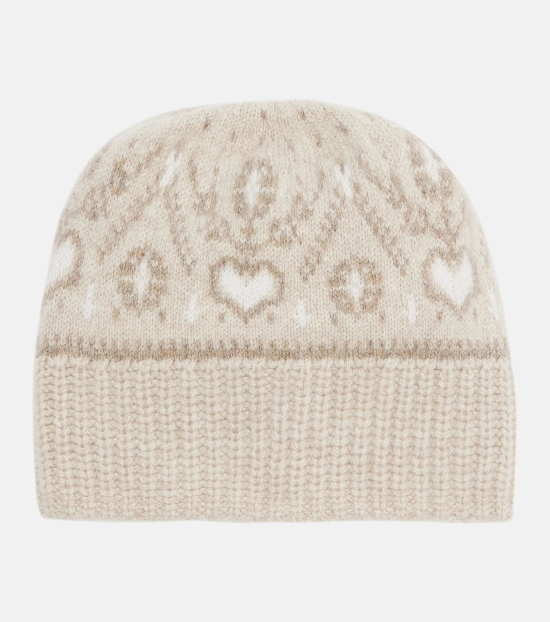 Khaite - Avers Fair Isle cashmere beanie