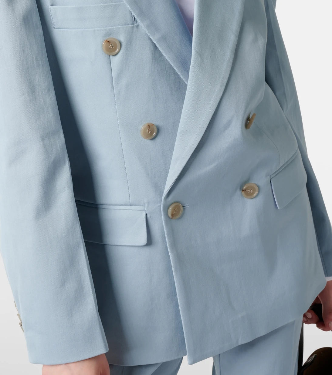 Plan C - Oversized cotton-blend blazer