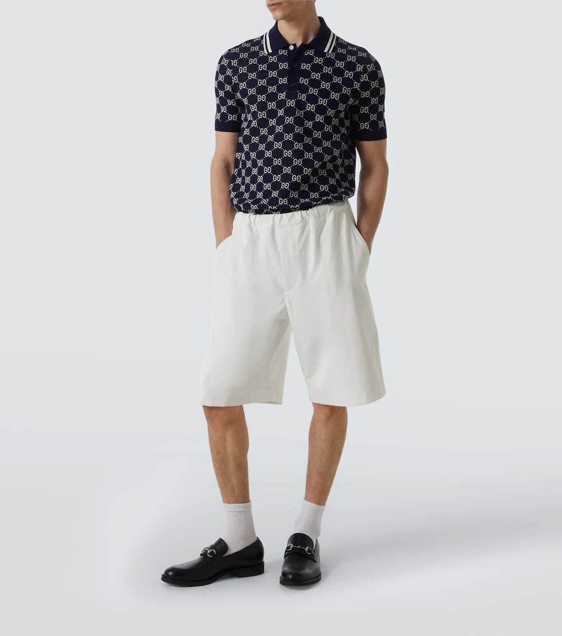 Gucci - Pamuklu polo tişört