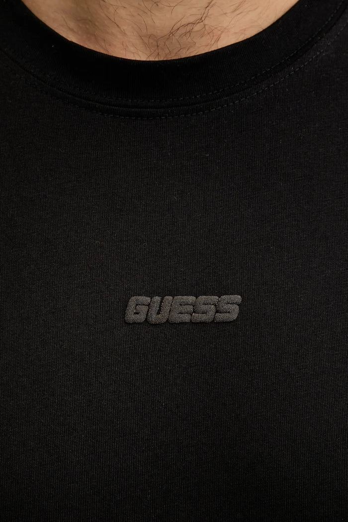 Памучна тениска Guess GIANO