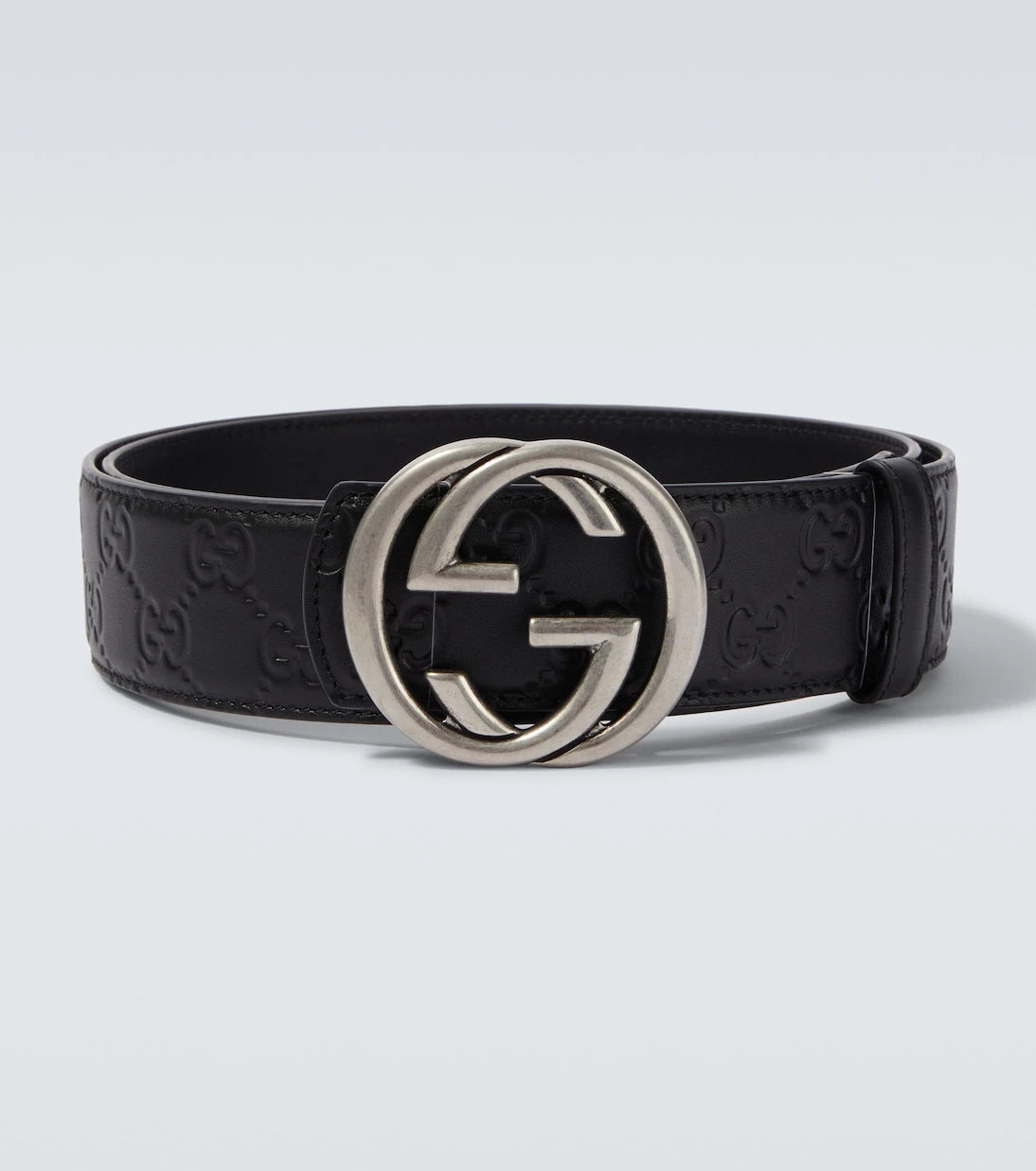 Gucci - Interlocking G reversible leather belt