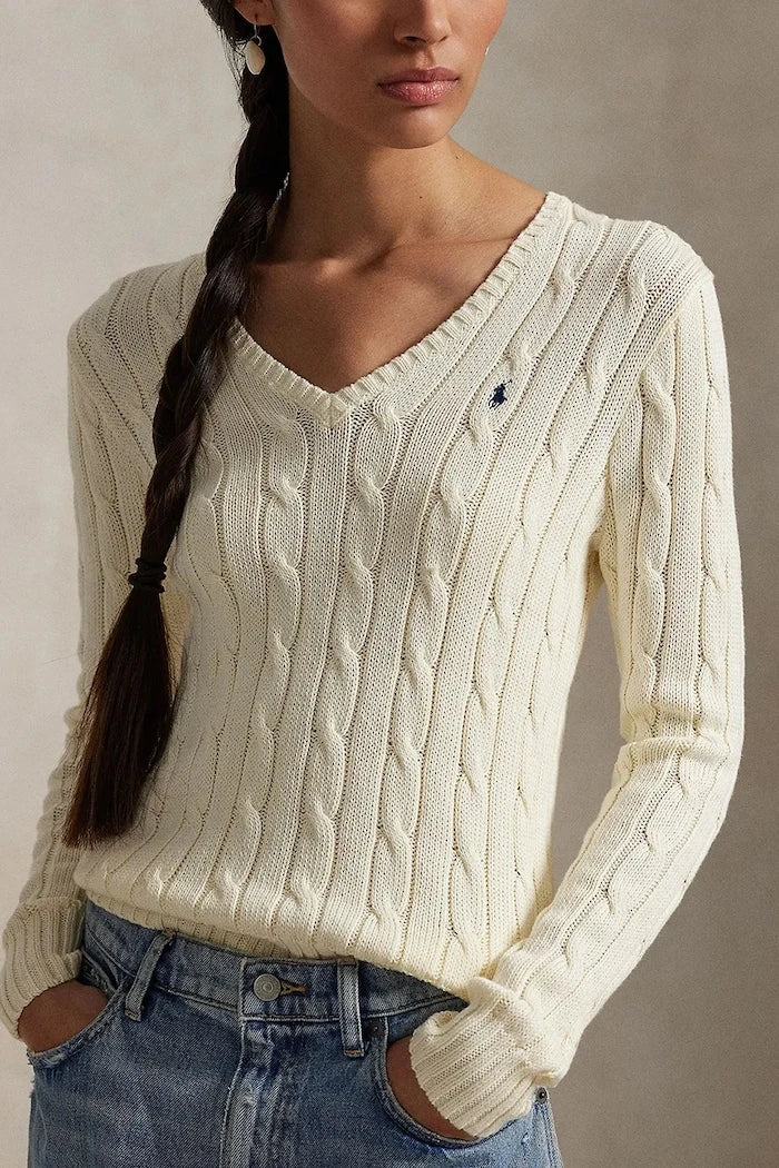 Polo Ralph Lauren пуловер дамски от памук