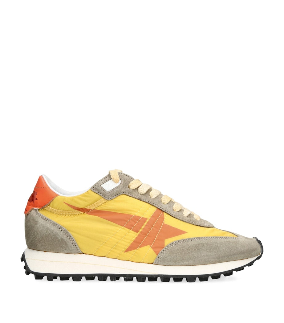 Yellow Running Marathon Sneakers