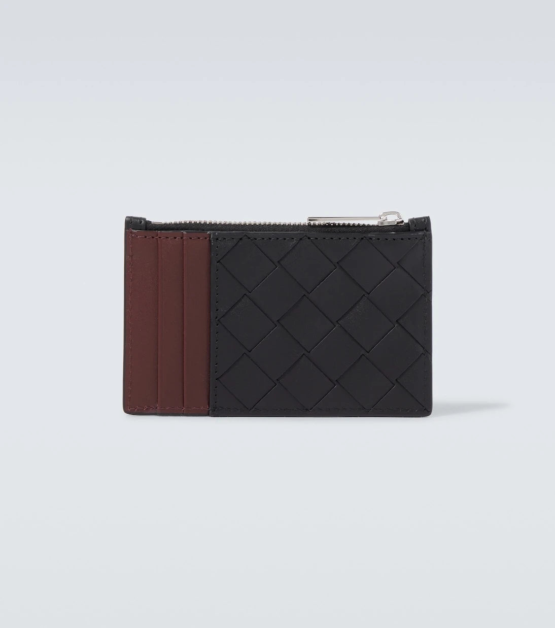 Bottega Veneta - Intrecciato zip-up leather card case