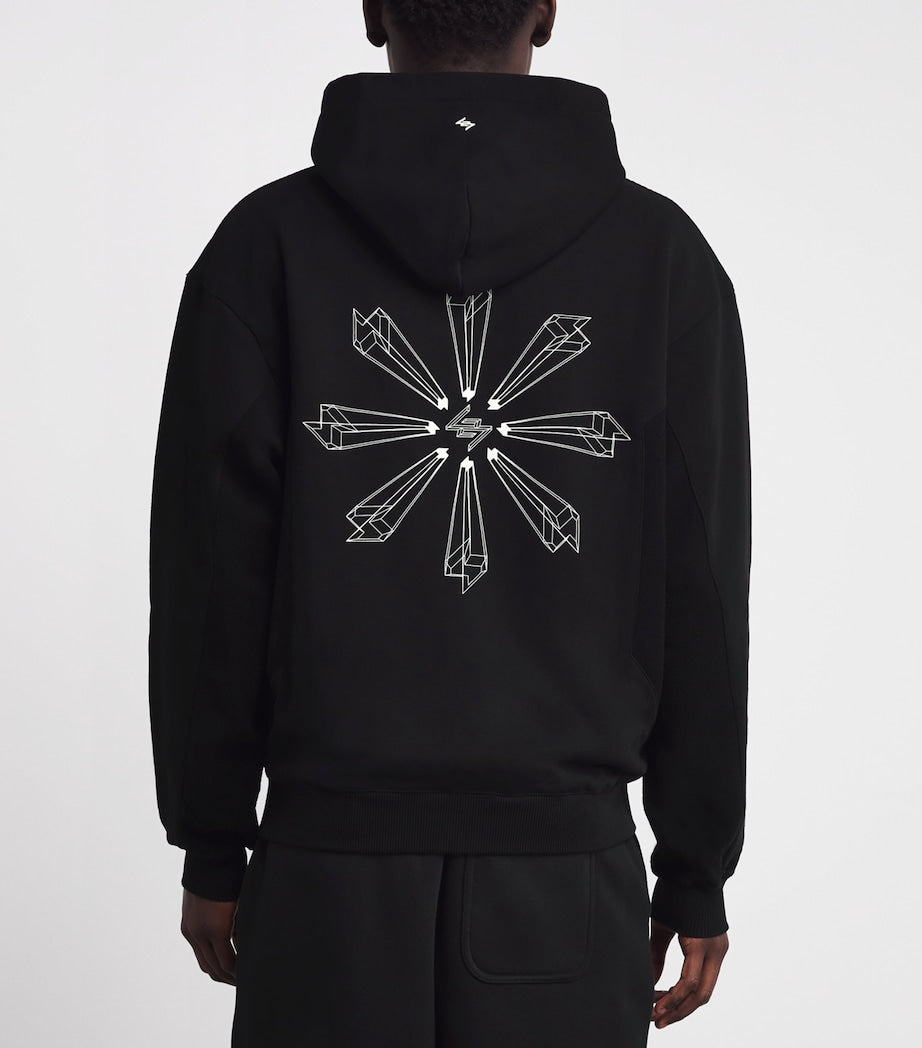 Represent 247 Black Uprising Zip-Up Hoodie