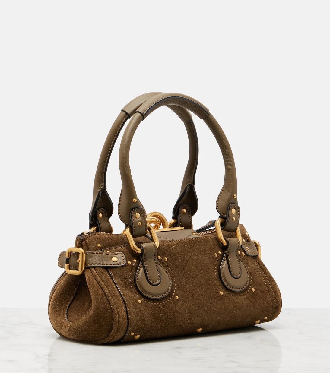 Chloé - Paddington Small suede shoulder bag