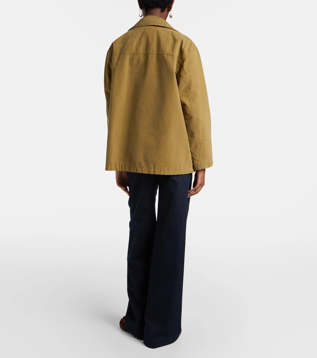 Nili Lotan - Reed cotton and linen flared pants