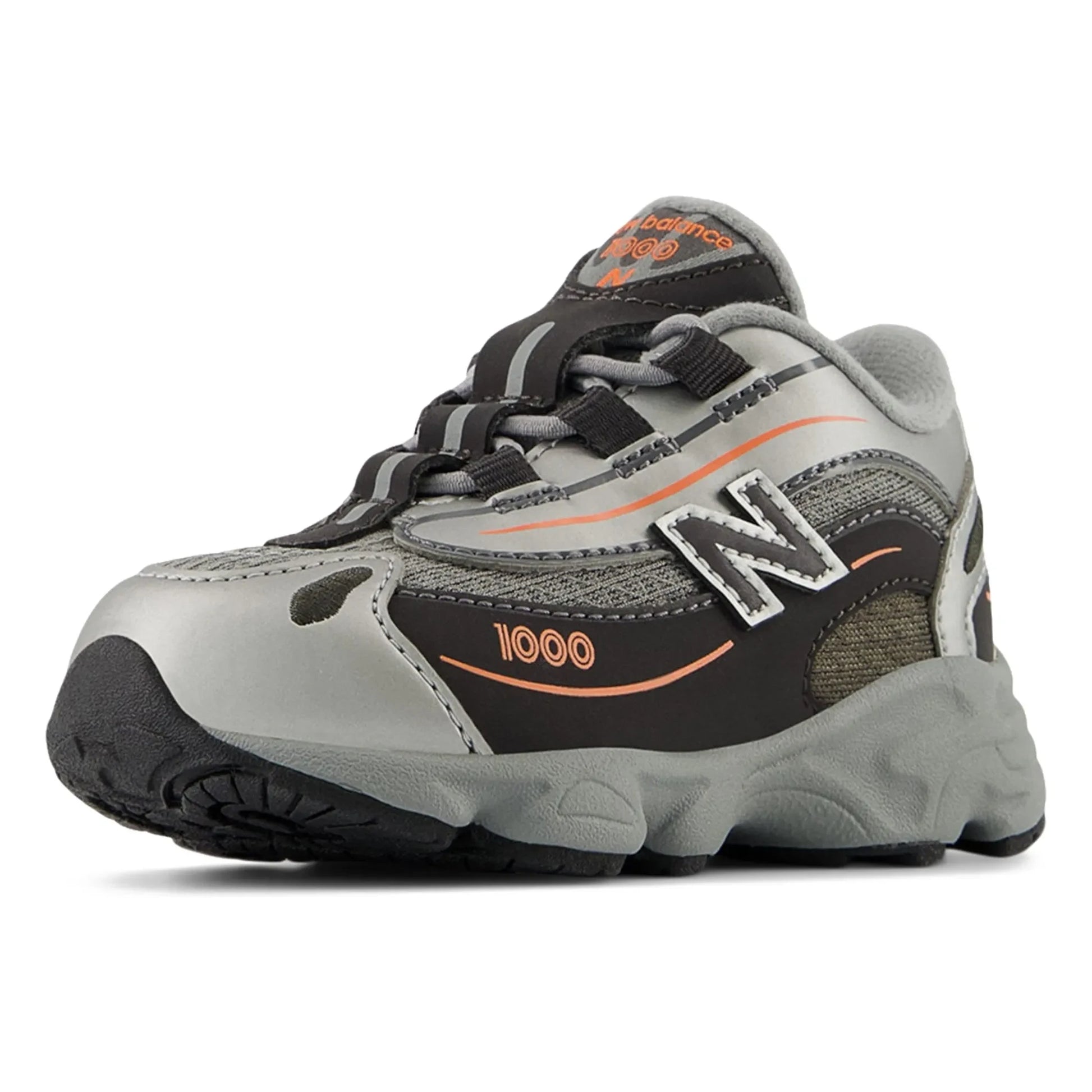 New Balance - Elasticated Lace Sneakers 1000 | Neon orange