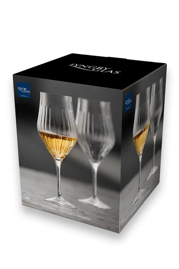 Lyngby Glas kristal cam şarap kadehi seti 550 ml