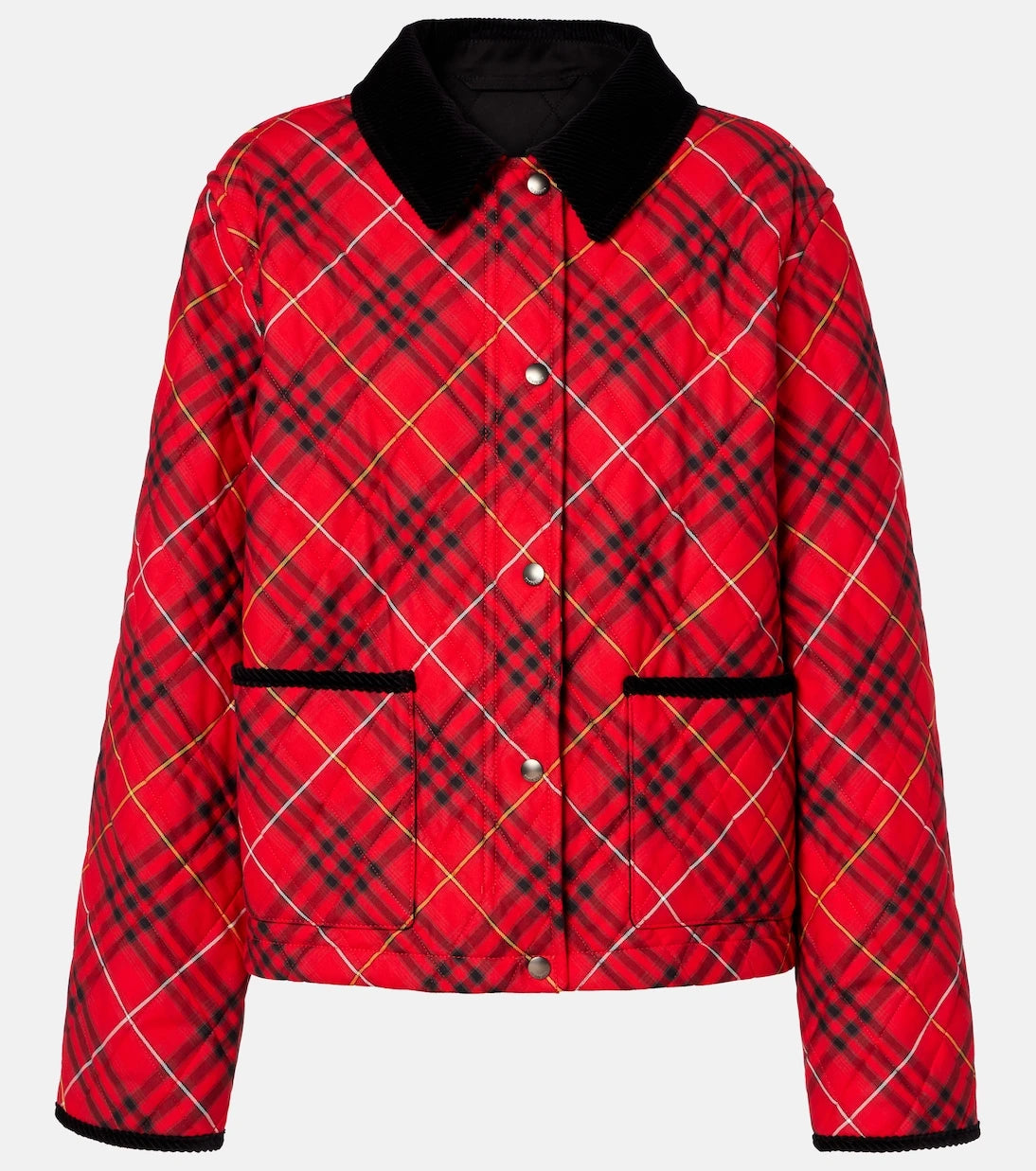 Burberry - Burberry Check cotton jacket