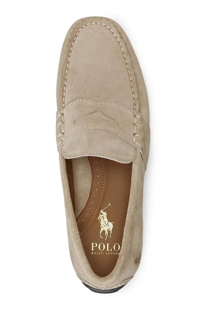 Велурени мокасини Polo Ralph Lauren Reynold