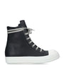 Leather High-Top Sneakers