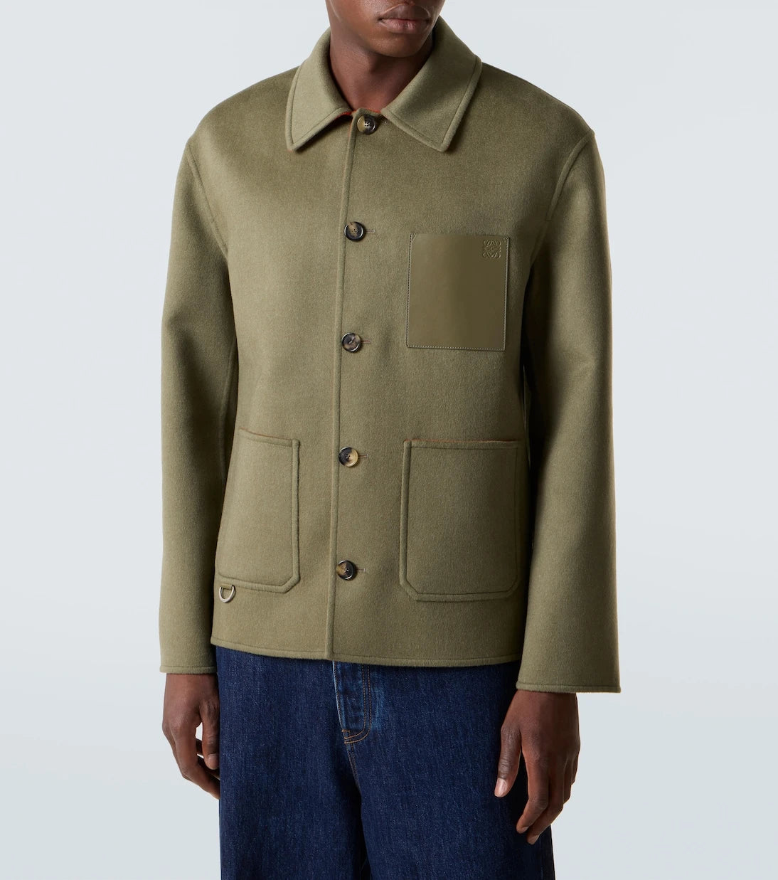 Loewe - Anagram wool and cashmere jacket