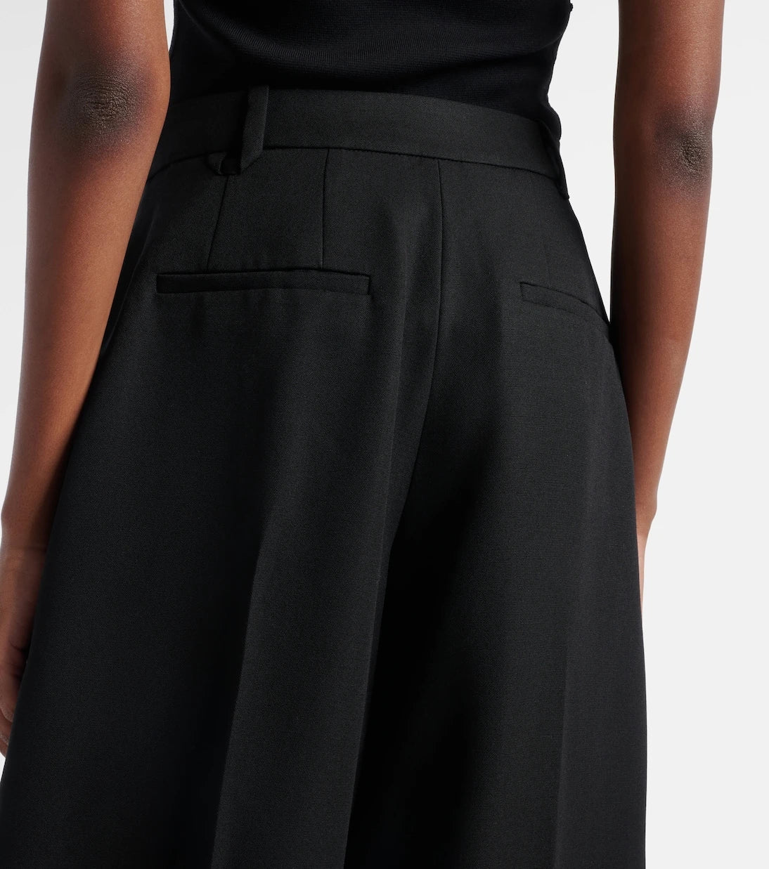 Jacquemus - Man's virgin wool wide-leg pants