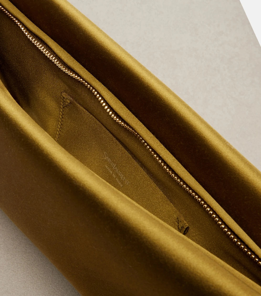 Saint Laurent - Evening satin clutch