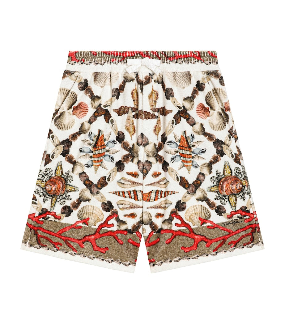 Dolce & Gabbana Kids Cotton Printed Shorts (8-12+ Years)