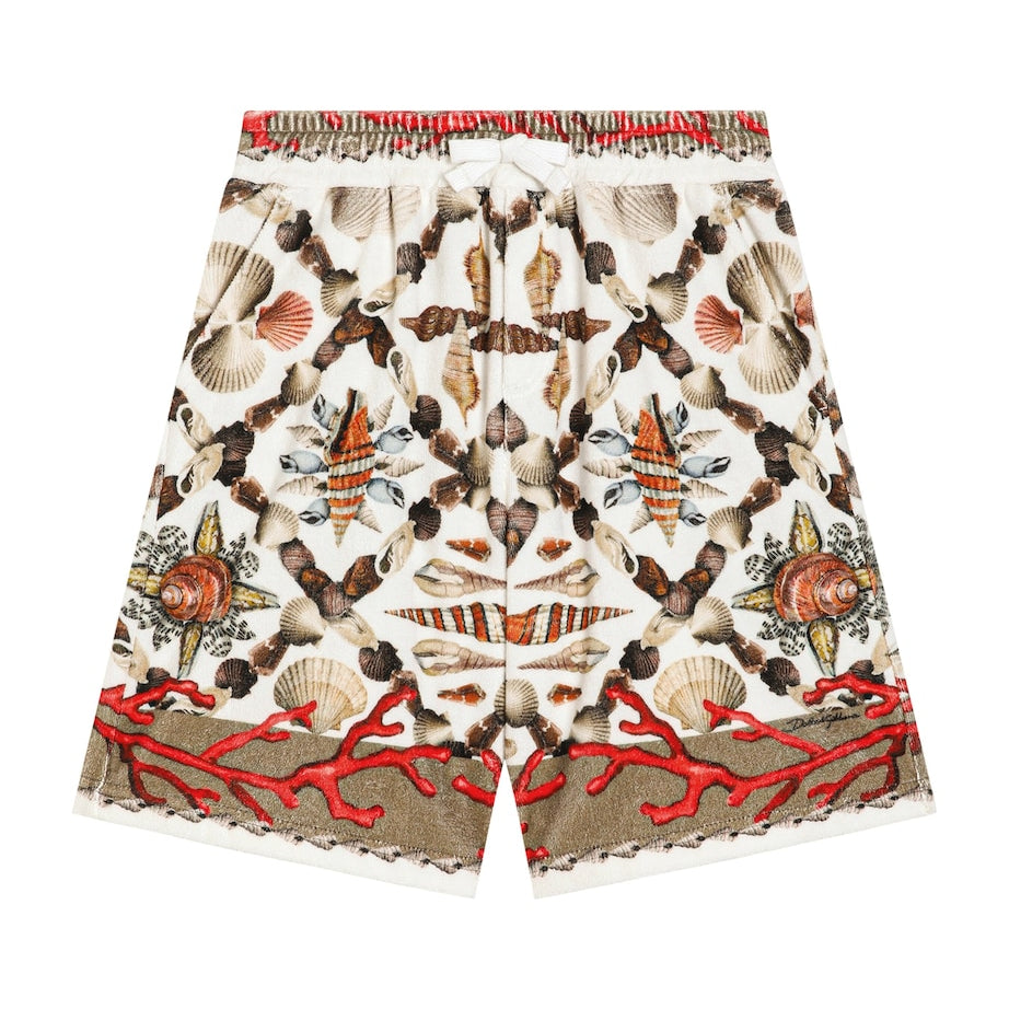 Dolce & Gabbana Kids Cotton Printed Shorts (8-12+ Years)