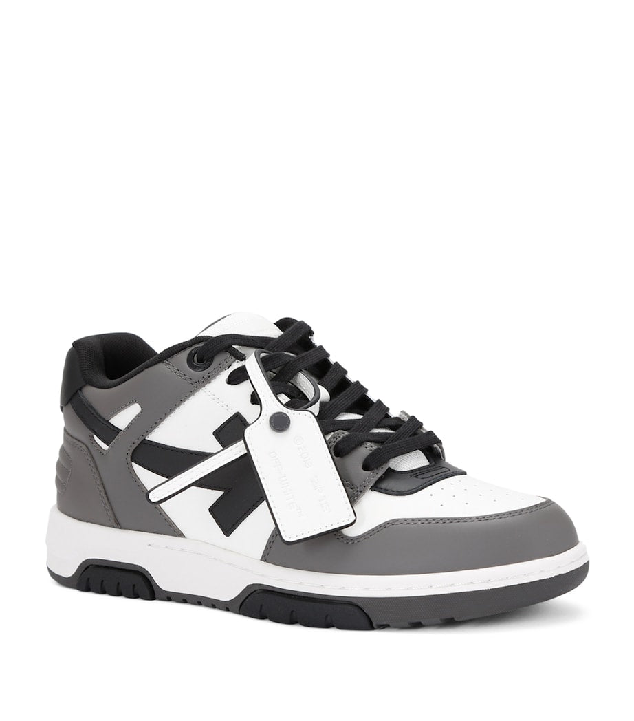 Off-White Leather Out of Office Sneakers