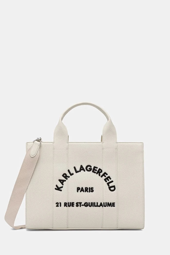 Karl Lagerfeld kadın suni deri alışveriş çantası K/RSG MD