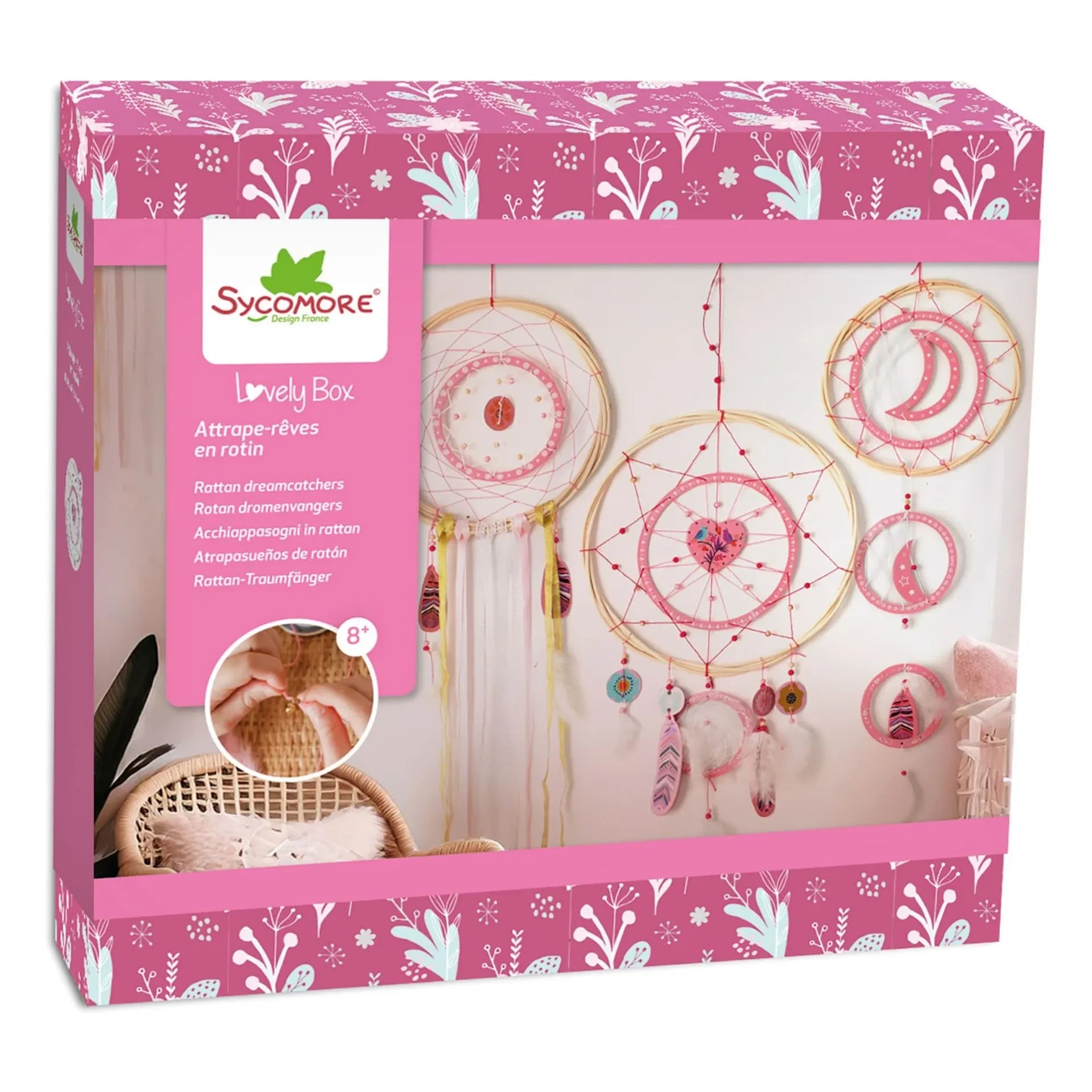 Sycomore - Lovely Box - Rattan dream catcher