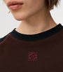 LOEWE Black Cotton-Blend Slim T-Shirt