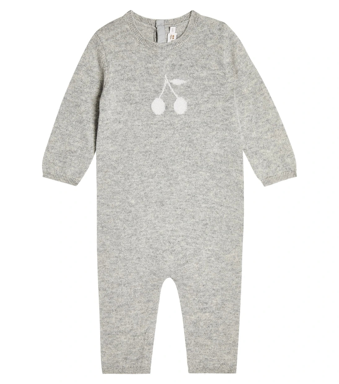 Bonpoint - Baby intarsia cashmere bodysuit