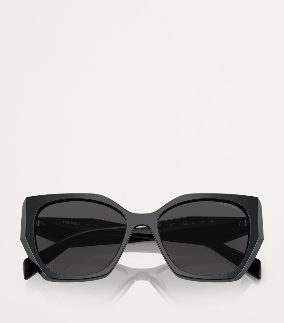 Black Geometric Sunglasses