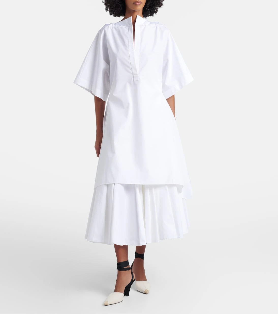 Jacquemus - Moisson cotton poplin top