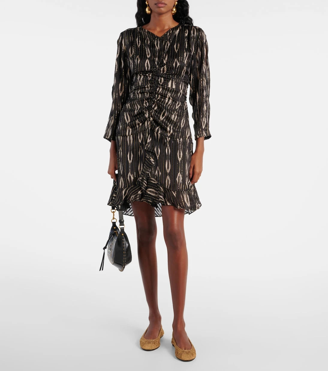 Isabel Marant - Belna metallic ballet flats