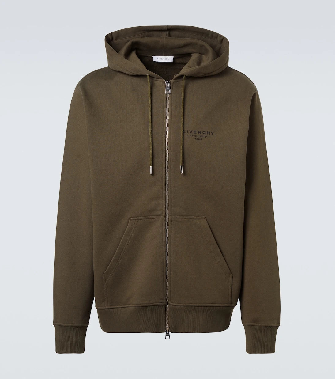 Givenchy - Givenchy Stamp cotton fleece hoodie