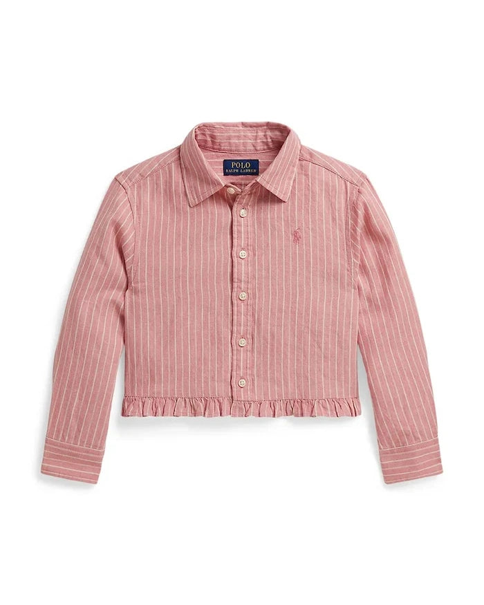 Polo Ralph Lauren Çocuk Keten Gömlek