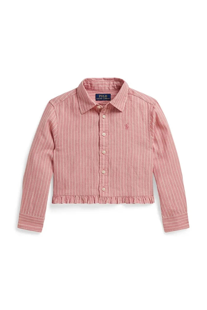 Polo Ralph Lauren Çocuk Keten Gömlek