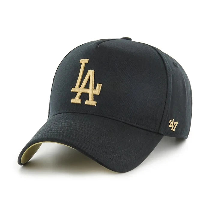Памучна шапка с козирка 47 brand MLB Los Angeles Dodgers