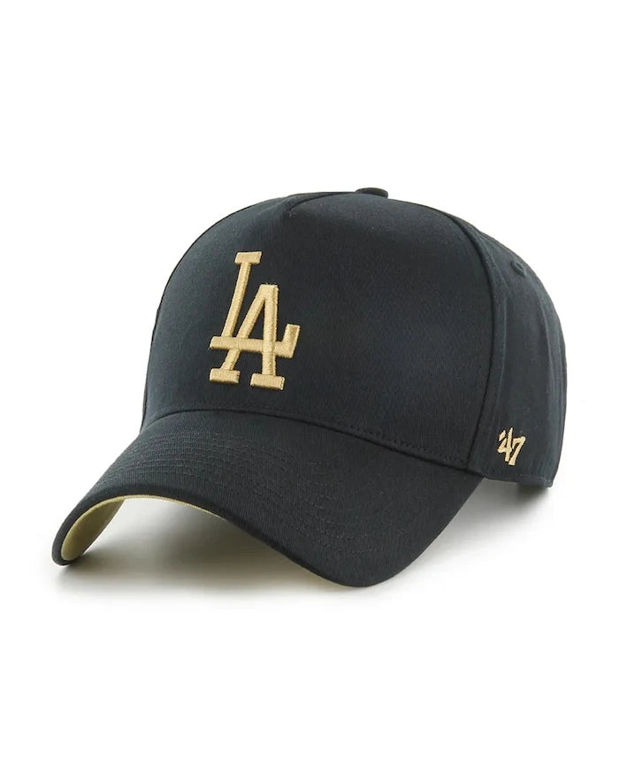 Los Angeles Dodgers 47 Brand MLB pamuklu şapka, siperlikli