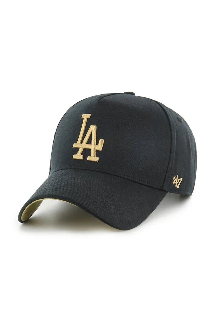 Los Angeles Dodgers 47 Brand MLB pamuklu şapka, siperlikli