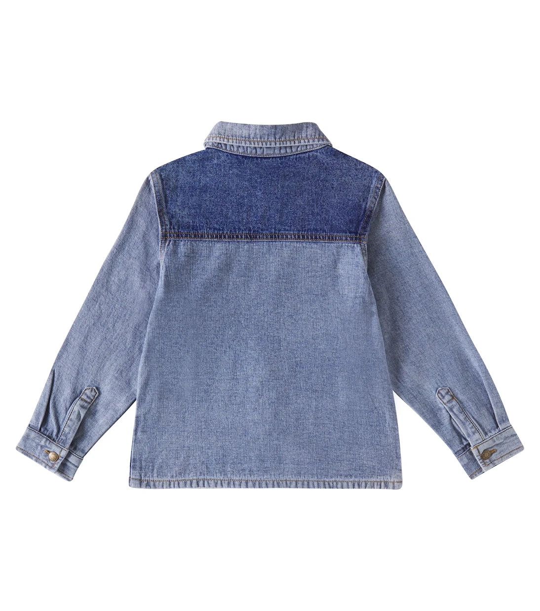 Rylee + Cru - Patchwork denim overshirt